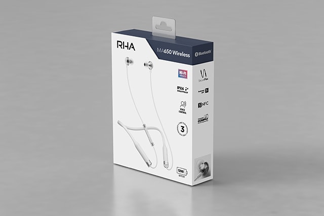 RHA MA650 Wireless White