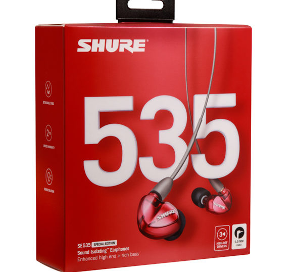 新製品】SHURE SE535LTD-A 新パッケージ - イヤホン・ヘッドホン専門店